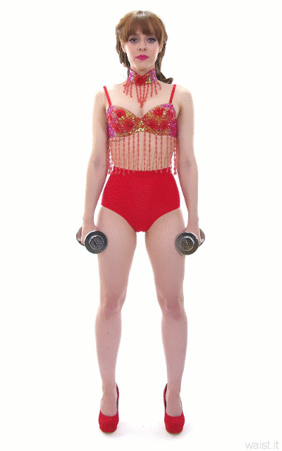 Kirsten Ria weightlifting