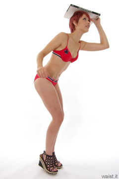 Momo - first retro fitness shoot 2014-08-24