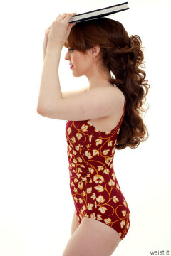 Kirsten-Ria vintage tummy control swimsuit