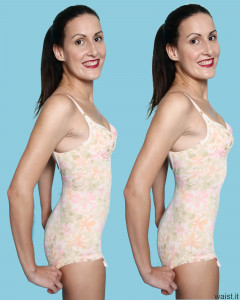 2016-11-20 MissGlamour collage, wearing Berlei flowerpower pantie corselette