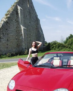 Chiara at St Leonards, New Forest with MGF