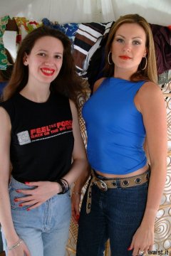 Chiara and Alison