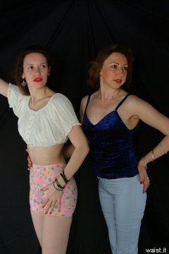 Chiara and Debbie