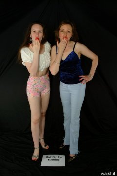 Chiara and Debbie