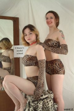 Chiara reminds Annie to pull her shoulders back