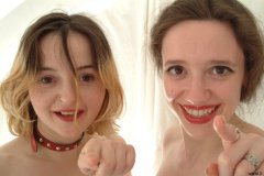 Annie and Chiara head shots
