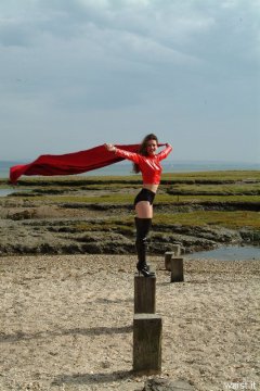 Chiara at Tanners Lane Beach