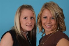 Jade and Sara retro fitness shoot