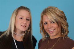 Jade and Sara retro fitness shoot