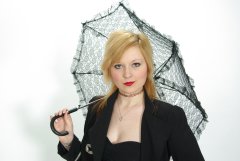 Photo from Miss Cristal Marie's first retro-fitness pin-up shoot, 2013-05-18