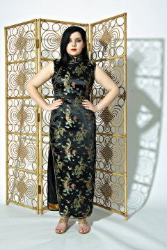 Hell Kitty cheongsam