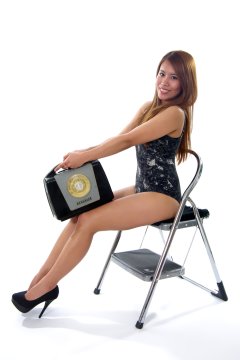 DMarie9 Retro fitness and pinup corsetry