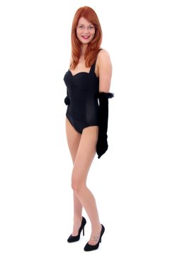 Charlotte - black Carol Wior swimsuit