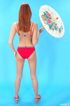 Charlotte - red bikini