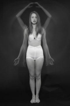 Josie Lauren bra and girdle