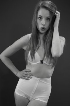 Josie Lauren bra and girdle