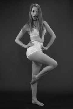 Josie Lauren bra and girdle