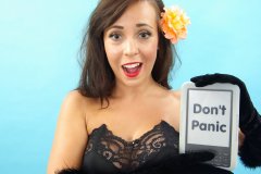 Kerri, bra and girdle