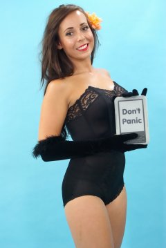 Kerri, bra and girdle