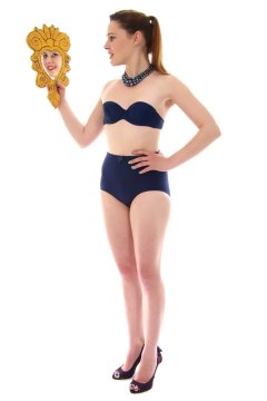 Lora bra and girdle