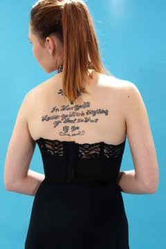 Lora bra and girdle