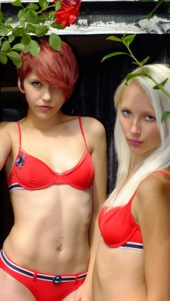 Katy + Momo first retro fitness shoot 2014-08-24