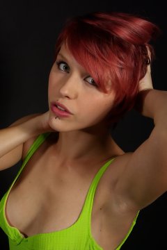 Momo - First retro fitness shoot 2014-08-24