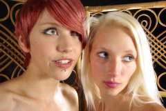 Katy + Momo first retro fitness shoot 2014-08-24