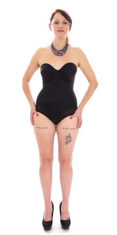 Heidi 2014-09-07 black Miraclesuit bodyshaper
