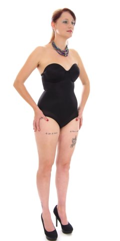 Heidi 2014-09-07 black Miraclesuit bodyshaper