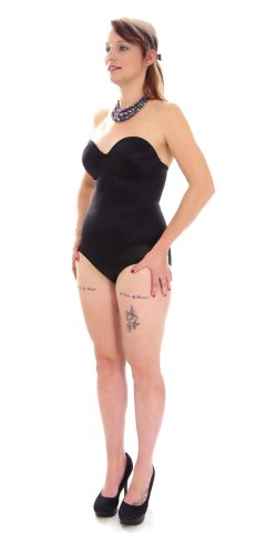 Heidi 2014-09-07 black Miraclesuit bodyshaper