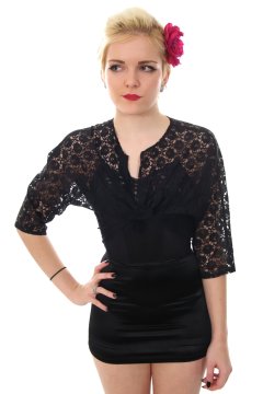 Abbie strepless longline bra top and skort