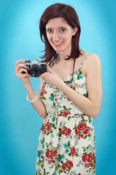 Dawsie retro floral dress