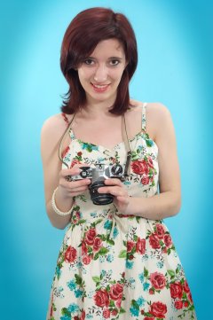 Dawsie retro floral dress