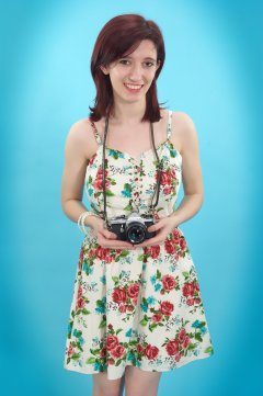 Dawsie retro floral dress
