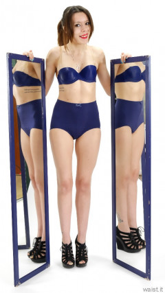 2015-03-21 LTidy - blue bra and girdle