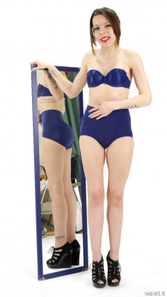 2015-03-21 LTidy - blue bra and girdle