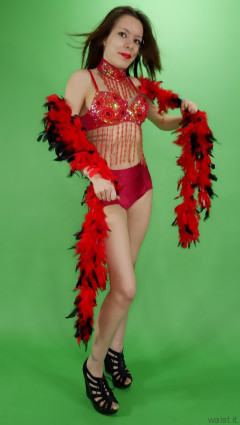 2015-03-21 LTidy - red dance costume