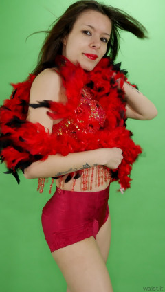 2015-03-21 LTidy - red dance costume