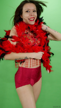 2015-03-21 LTidy - red dance costume