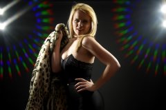 2015-05-25 Amandah black bra and girdle