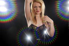 2015-05-25 Amandah black bra and girdle