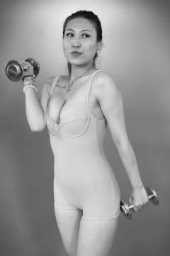 2015-07-13 Laura retro fitness pinup shoot