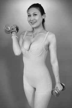 2015-07-13 Laura retro fitness pinup shoot