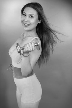 2015-07-13 Laura retro fitness pinup shoot