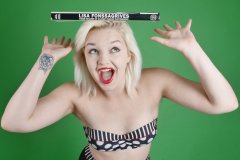 2015-07-26 ZoeCharlotte vintage swimsuit