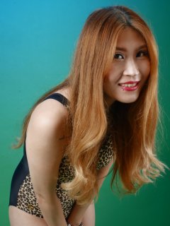 2015-08-03 Laura Toy animal print tummy control swimsuit
