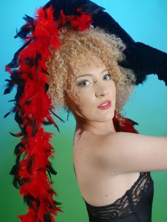 in black strapless bra and high waist pantie girdle