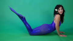 2015-09-18 Becki Lavender mermaid costume