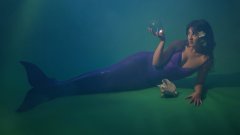 2015-09-18 Becki Lavender mermaid costume